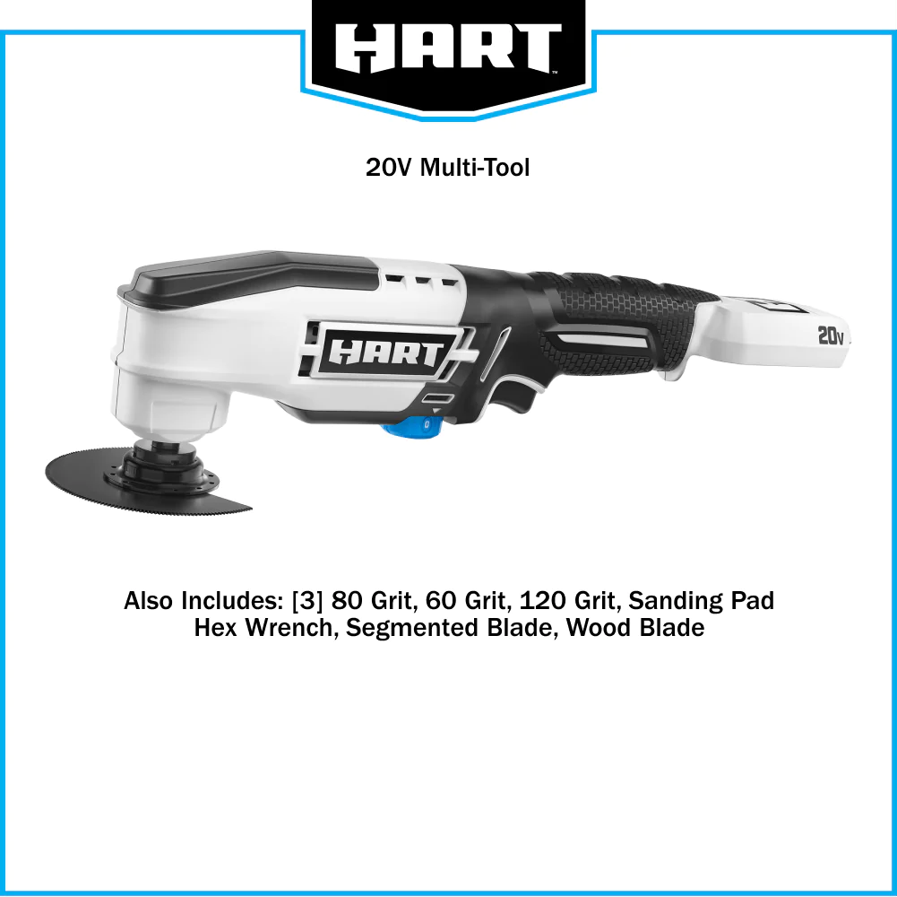 20V Cordless Multi-Tool (Battery and Charger Not Included)